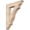 Ekena Millwork Balboa Traditional Smooth Bracket, Douglas Fir, 5 1/2"W x 30"D x 38"H BKT06X30X38BOA01SDF - alternate 1